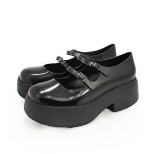 Mellisa Farah Platform Mary Jane Rubber Shoes